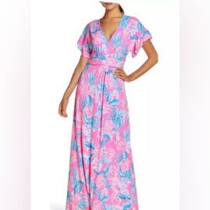 Pink maxi, only worn once.